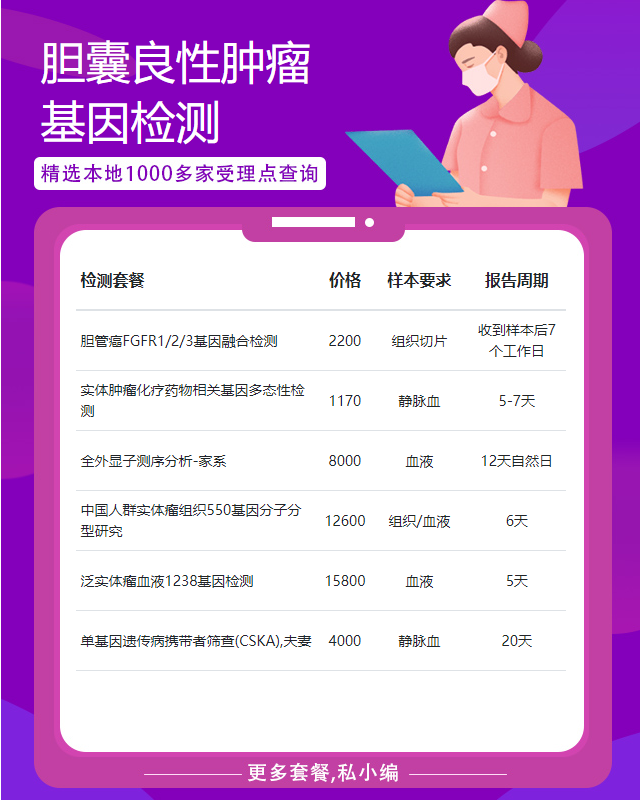 福州膽囊良性腫瘤基因檢測要去哪里做