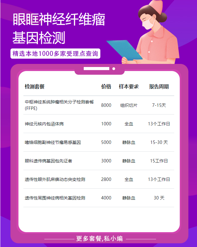 商丘眼眶神經纖維瘤基因檢測有哪幾家醫院