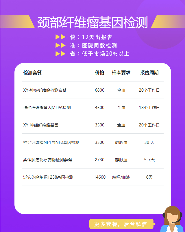 廊坊頸部纖維瘤基因檢測大概幾天出報告