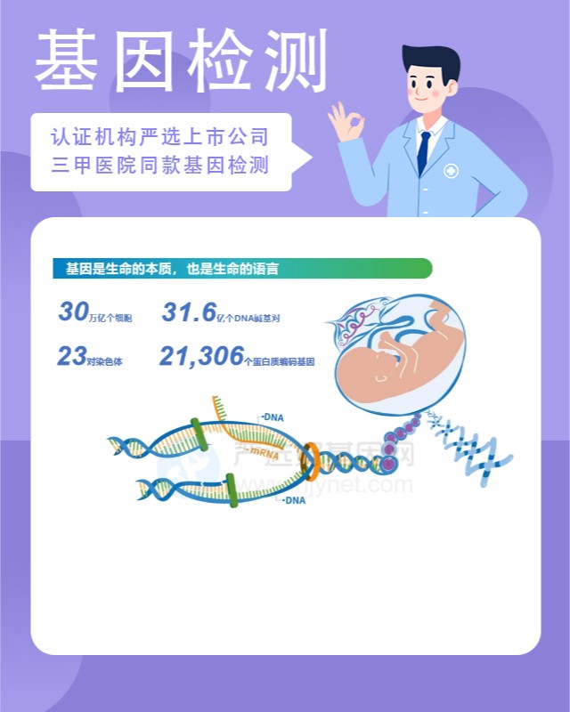 庆阳华池县基因检测大概要多少钱
