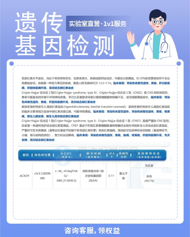 贵州六盘水PHARC综合征遗传病基因检测价格范围