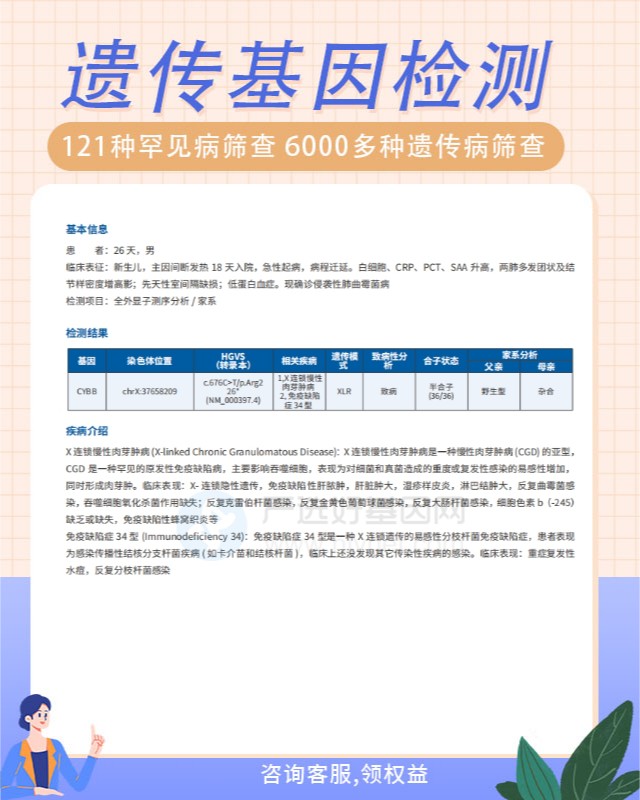 萍乡典型瓜氨酸血症全外显子基因检测需要啥材料和条件