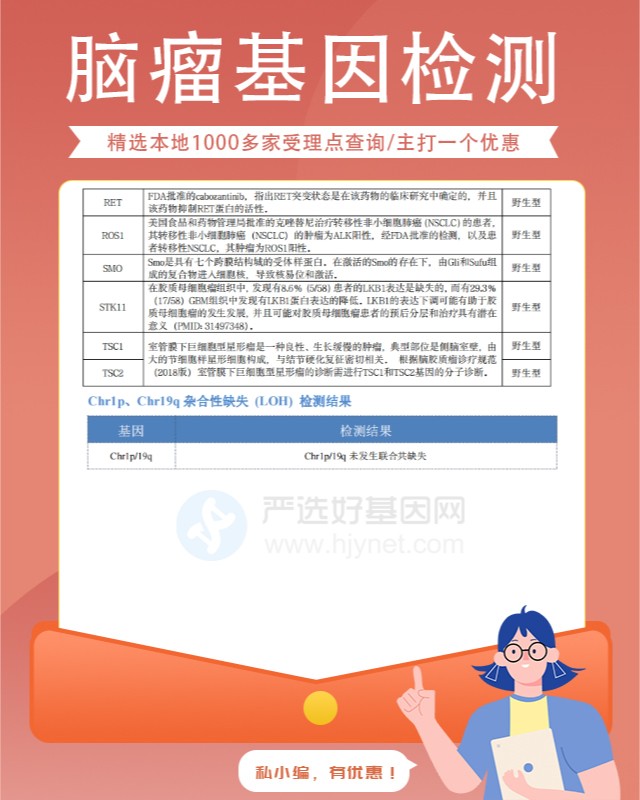腦膠質瘤基因檢測泡泡基因可以嗎