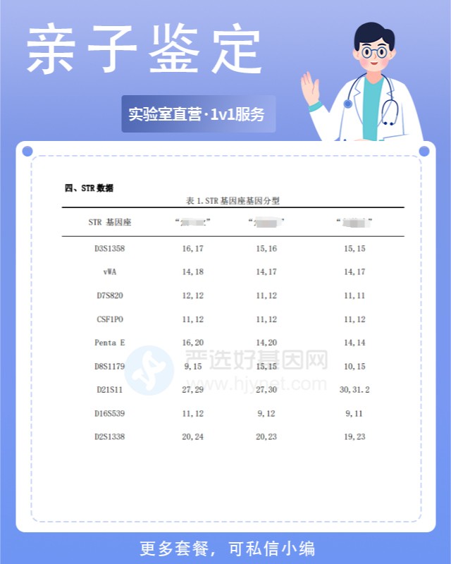 深圳市做亲子鉴定的医院哪里好需要多少钱