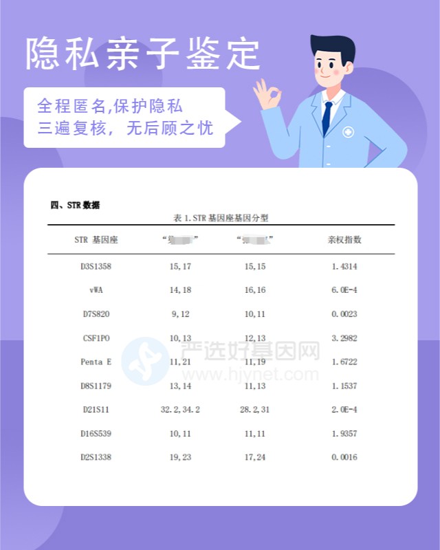 淮北10家可以做個人隱私親子鑒定的中心機構地址