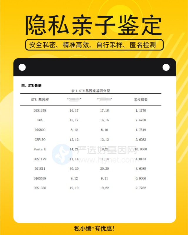 邵陽可以做個人隱私親子鑒定的10個中心機構
