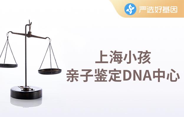 上海小孩親子鑒定DNA中心