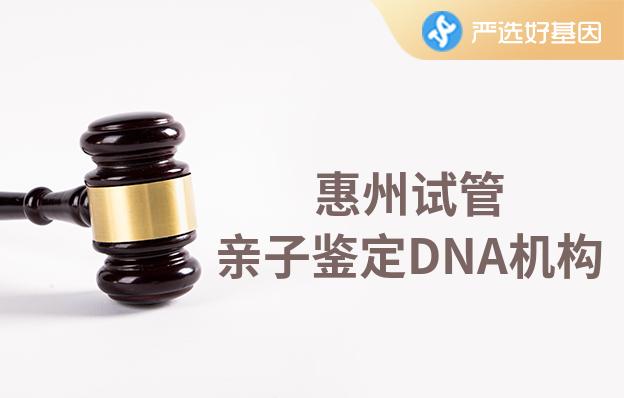 惠州试管亲子鉴定DNA机构