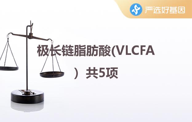 极长链脂肪酸 (VLCFA） 共 5 项
